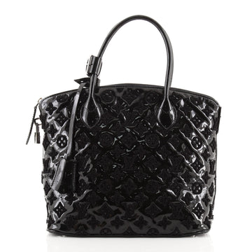 Louis Vuitton Fascination Lockit Handbag Patent Lambskin