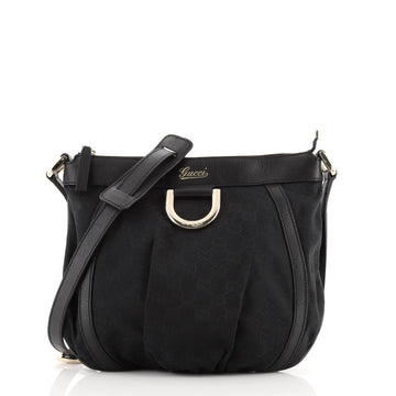Gucci D Ring Messenger Bag GG Canvas Small