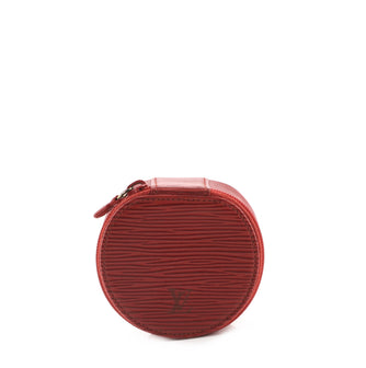 Louis Vuitton Ecrin Bijoux Jewelry Case Epi Leather PM