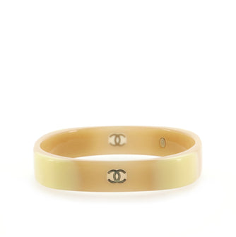Chanel CC Gradient Bangle Bracelet Resin Narrow