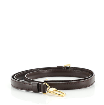 Louis Vuitton Adjustable Shoulder Strap Leather 16mm