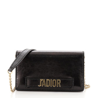 Christian Dior J'Adior Clutch on Chain Leather