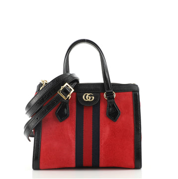 Gucci Ophidia Top Handle Tote Suede Small