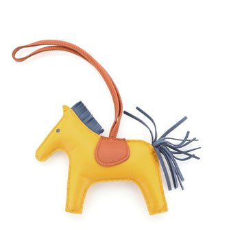Hermes GriGri Rodeo Bag Charm Leather MM