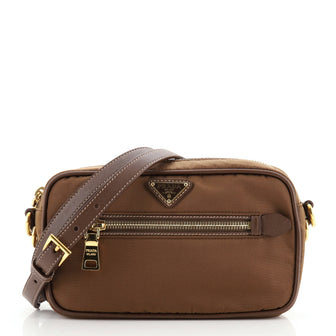 Prada Front Pocket Camera Bag Tessuto Small