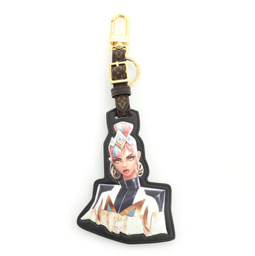 Louis Vuitton Key Holder and Bag Charm Limited Edition LOL League of Legends Monogram Canvas