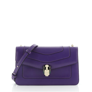 Bvlgari Serpenti Forever Shoulder Bag Leather Small