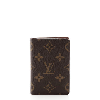 Louis Vuitton Pocket Organizer Monogram Canvas