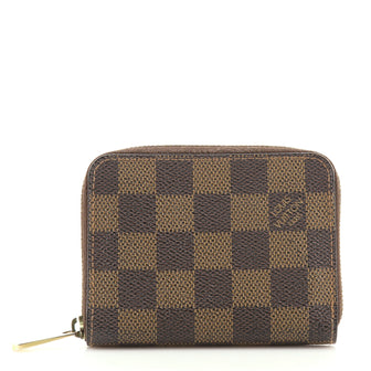 Louis Vuitton Zippy Coin Purse Damier