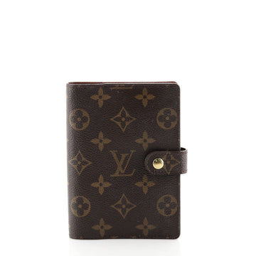 Louis Vuitton Ring Agenda Cover Monogram Canvas PM