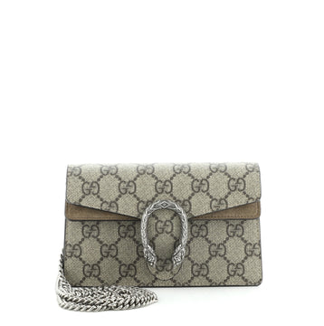 Gucci Dionysus Bag GG Coated Canvas Super Mini