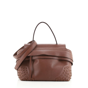 Tod's Wave Bag Embellished Leather Small