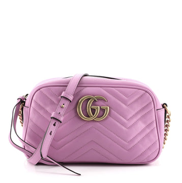 Gucci GG Marmont Shoulder Bag Matelasse Leather Small