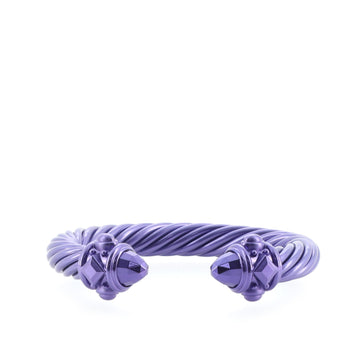 David Yurman Limited Edition Renaissance Cable Bracelet Aluminum 10mm