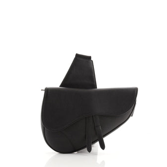 Christian Dior Saddle Crossbody Bag Leather