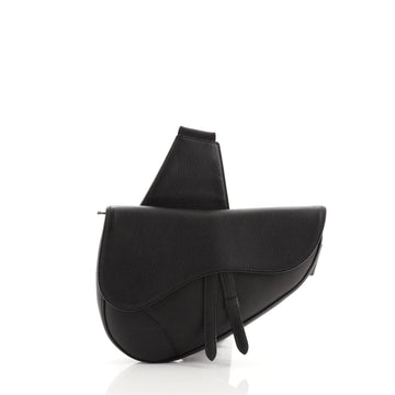 Christian Dior Saddle Crossbody Bag Leather
