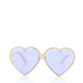 Gucci Heart Sunglasses Acetate