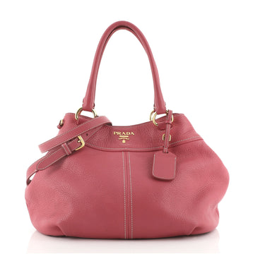 Prada Convertible Shopping Tote Vitello Daino Large