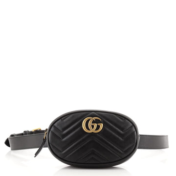 Gucci GG Marmont Belt Bag Matelasse Leather