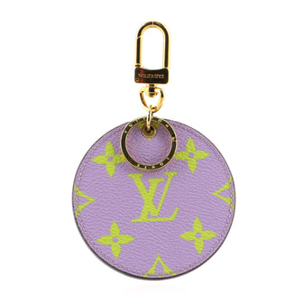 Louis Vuitton Round Bag Charm and Key Holder Limited Edition Cities Colored Monogram Giant