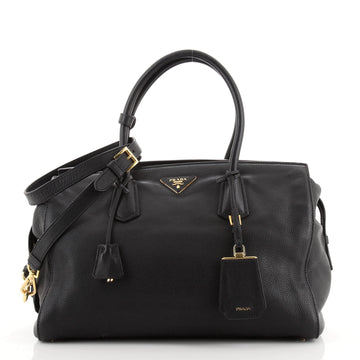 Prada East West Convertible Tote Vitello Daino Medium