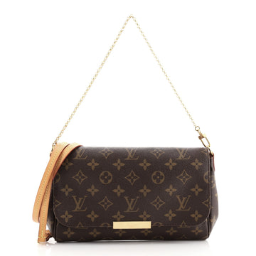 Louis Vuitton Favorite Handbag Monogram Canvas MM