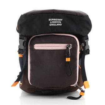 Burberry Logo Crossbody Backpack Nylon Mini