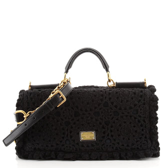 Dolce & Gabbana Miss Sicily Bag Crochet East West