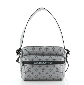 Louis Vuitton Messenger Monogram Outdoor PM White in Canvas with