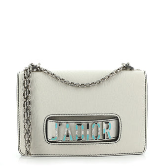 Christian Dior J'Adior Flap Bag Canyon Grained Lambskin with Mosaic Detail Medium