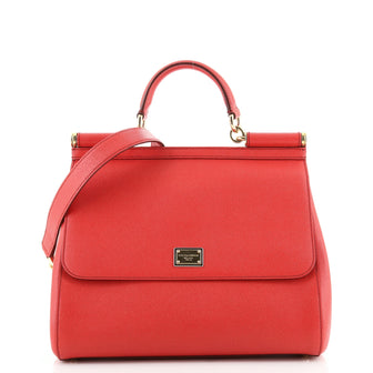 Dolce & Gabbana Miss Sicily Bag Leather Large