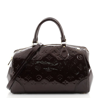 Louis Vuitton Santa Monica Handbag Monogram Vernis