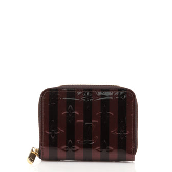 Louis Vuitton Zippy Coin Purse Limited Edition Monogram Vernis Rayures