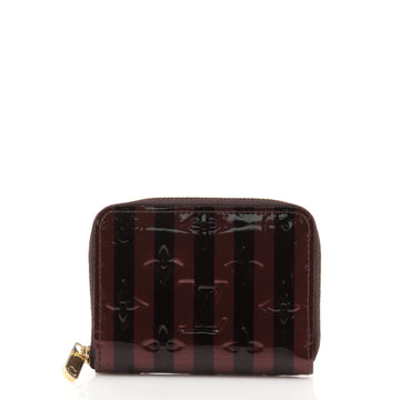 Louis Vuitton Zippy Coin Purse Limited Edition Monogram Vernis Rayures