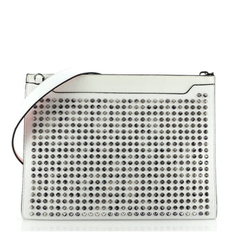 Christian Louboutin Skypouch Crossbody Studded Leather