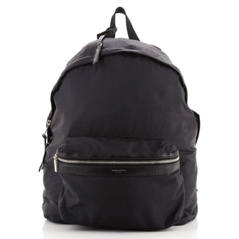 Saint Laurent City Backpack Nylon Medium