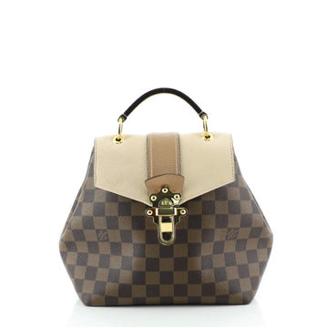 Louis Vuitton Clapton Backpack Damier and Leather
