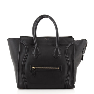 Celine Luggage Bag Smooth Leather Micro