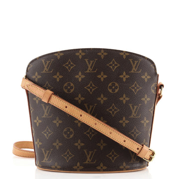 Louis Vuitton Drouot Handbag Monogram Canvas
