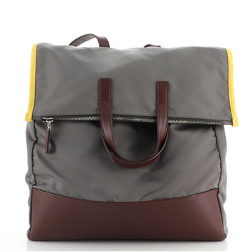 Prada Convertible Backpack Tessuto and Leather