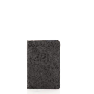 Louis Vuitton Pocket Organizer Taiga Leather