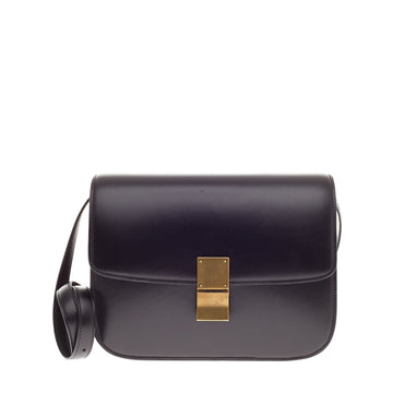 Celine Box Bag Leather Medium