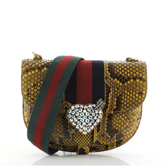 Gucci Totem Shoulder Bag Python Medium
