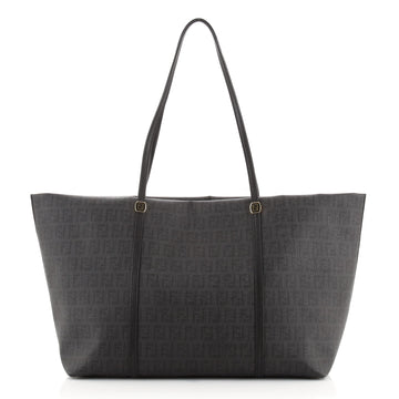 Fendi Shopping Tote Zucca Coated Canvas Medium