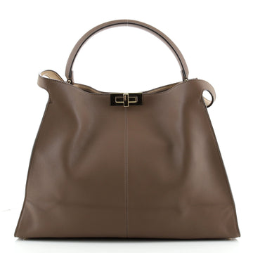 Fendi Peekaboo X-Lite Bag Leather Large