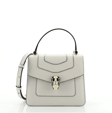 Bvlgari Serpenti Forever Top Handle Bag Leather Small