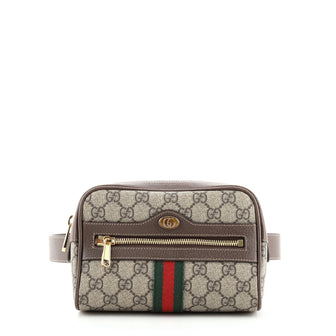 Gucci Ophidia Belt Bag GG Coated Canvas Small