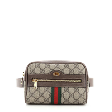 Gucci Ophidia Belt Bag GG Coated Canvas Small