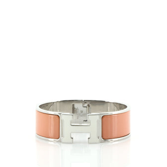 Hermes Clic H Bracelet Enamel Wide