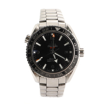 Omega Seamaster Planet Ocean 600M Co-Axial Chronometer GMT Automatic Watch Stainless Steel 43